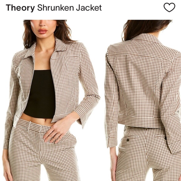 NWT ❤️ Theory Shrunken Jacket - MSRP $375 - Picture 2 of 8